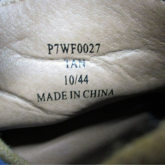 Peter Werth Shoes Mens Size 10 Tan Leather Lace Up Desert Boots main image 5